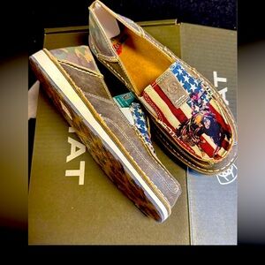 Ariat Cruiser Rodeo Quincy American Brown Leather Size 7.5 NWT